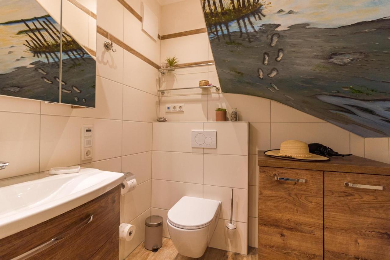 Up Besoeoek - Wildrose Mit Sauna Krummhörn Exterior foto